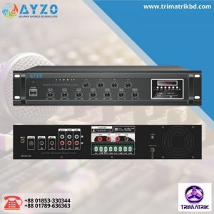 Ayzo A-BT-4Z-380W Four Zone 380Watt Amplifier